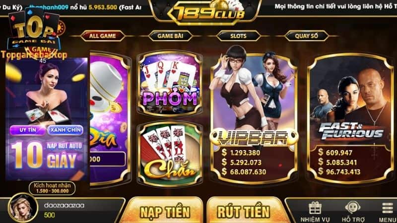 Đa dạng trò chơi bài phong phú: Từ Poker, Blackjack đến Tiến Lên Miền Nam, Phỏm